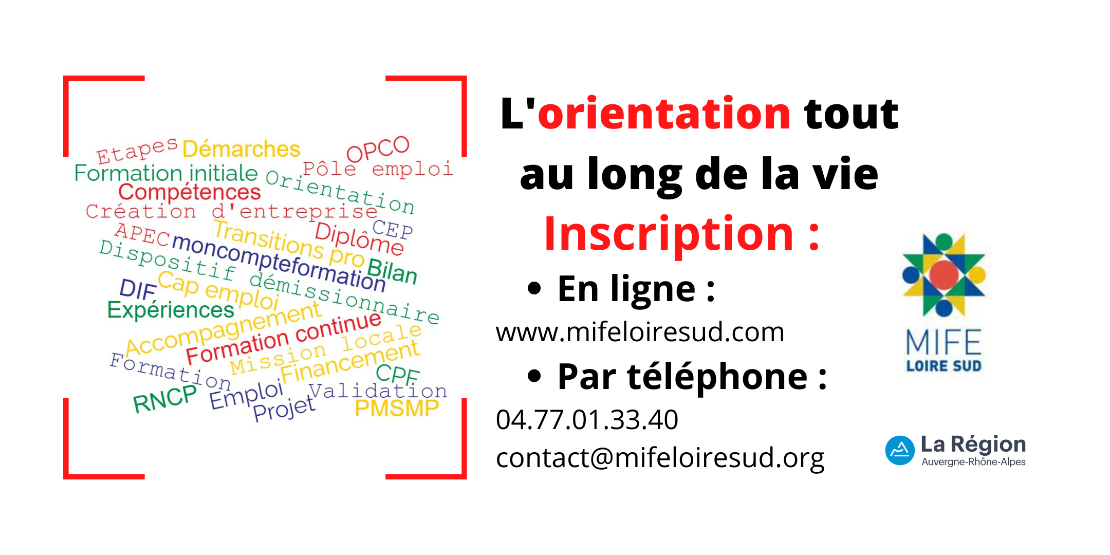 Affiche pour l'Orientation