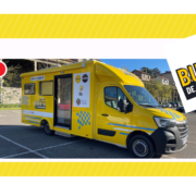 Photo du Bus de l'entrepreneuriat de la MIFE Loire Sud