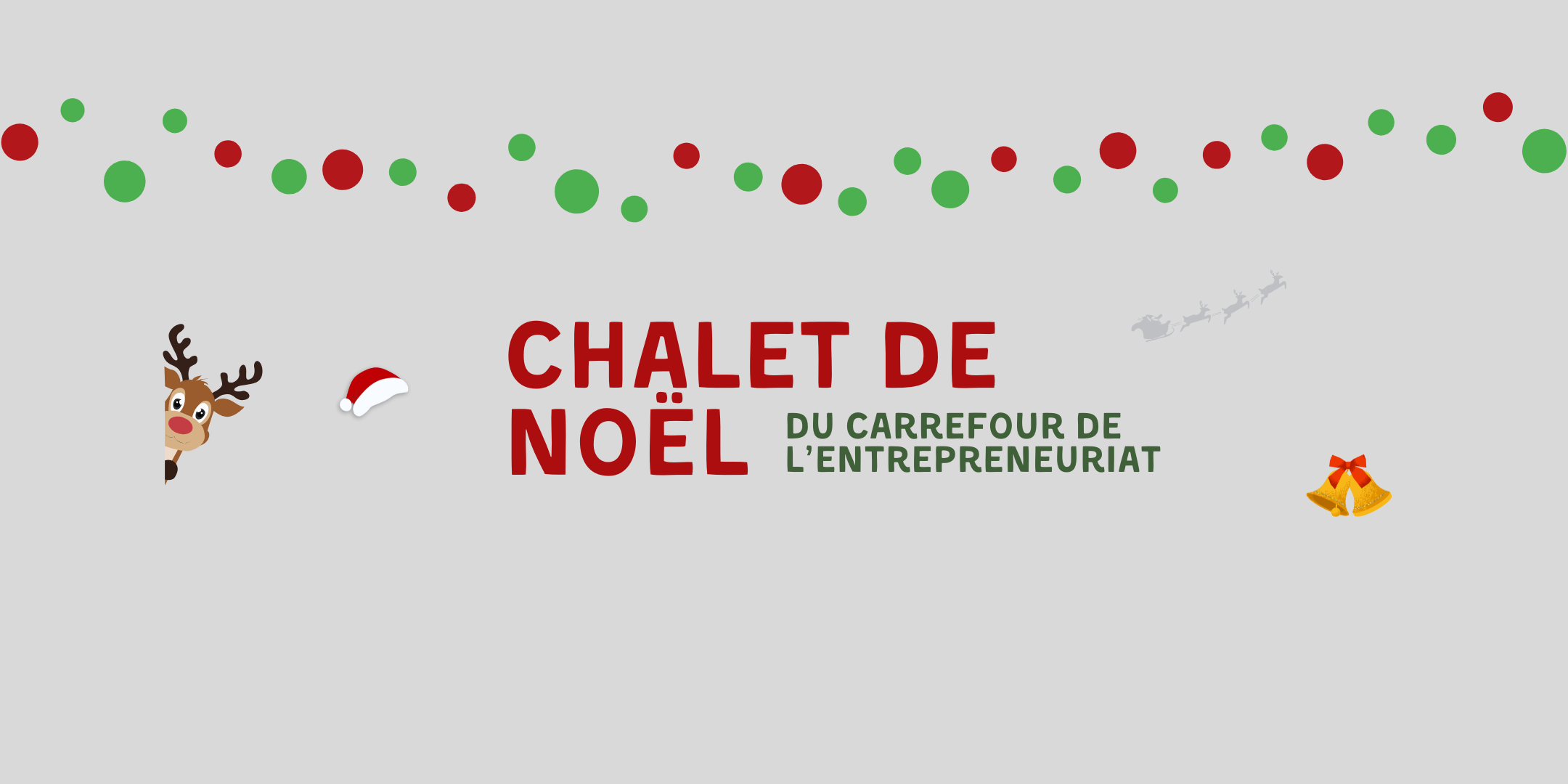 Affiche d'en-tête pour le Chalet de Noël du 21/11 31/12/2025