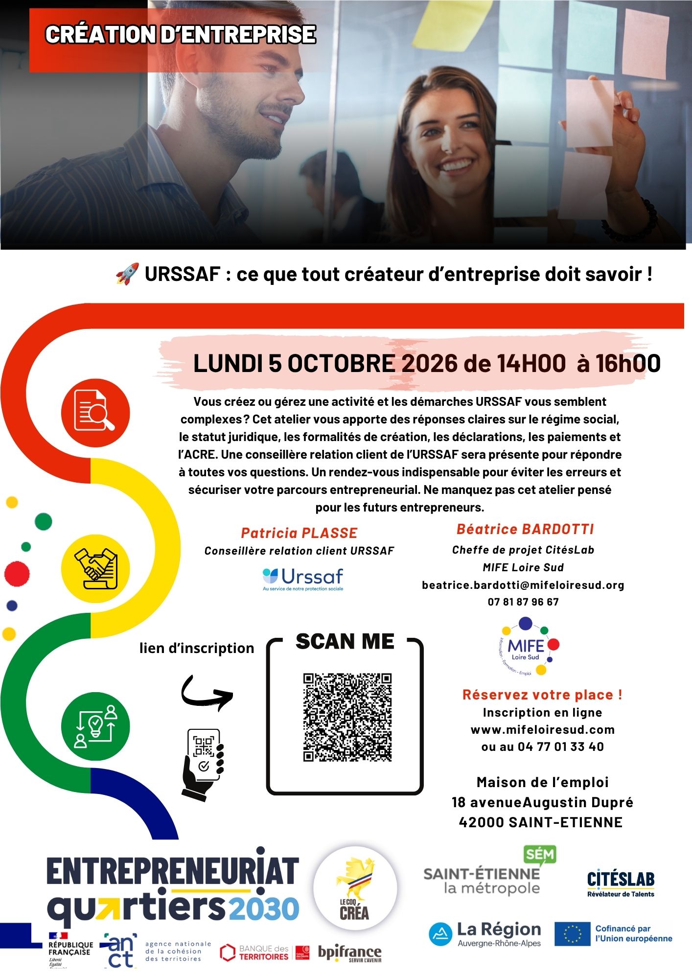 Atelier URSSAF du 05/10/2026