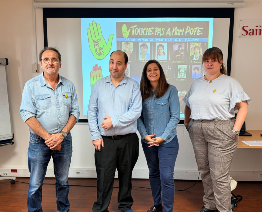 Photo atelier avec SOS Racisme